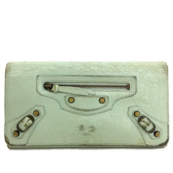 00542057# Balenciaga Wallet Long The City Leather Bifold